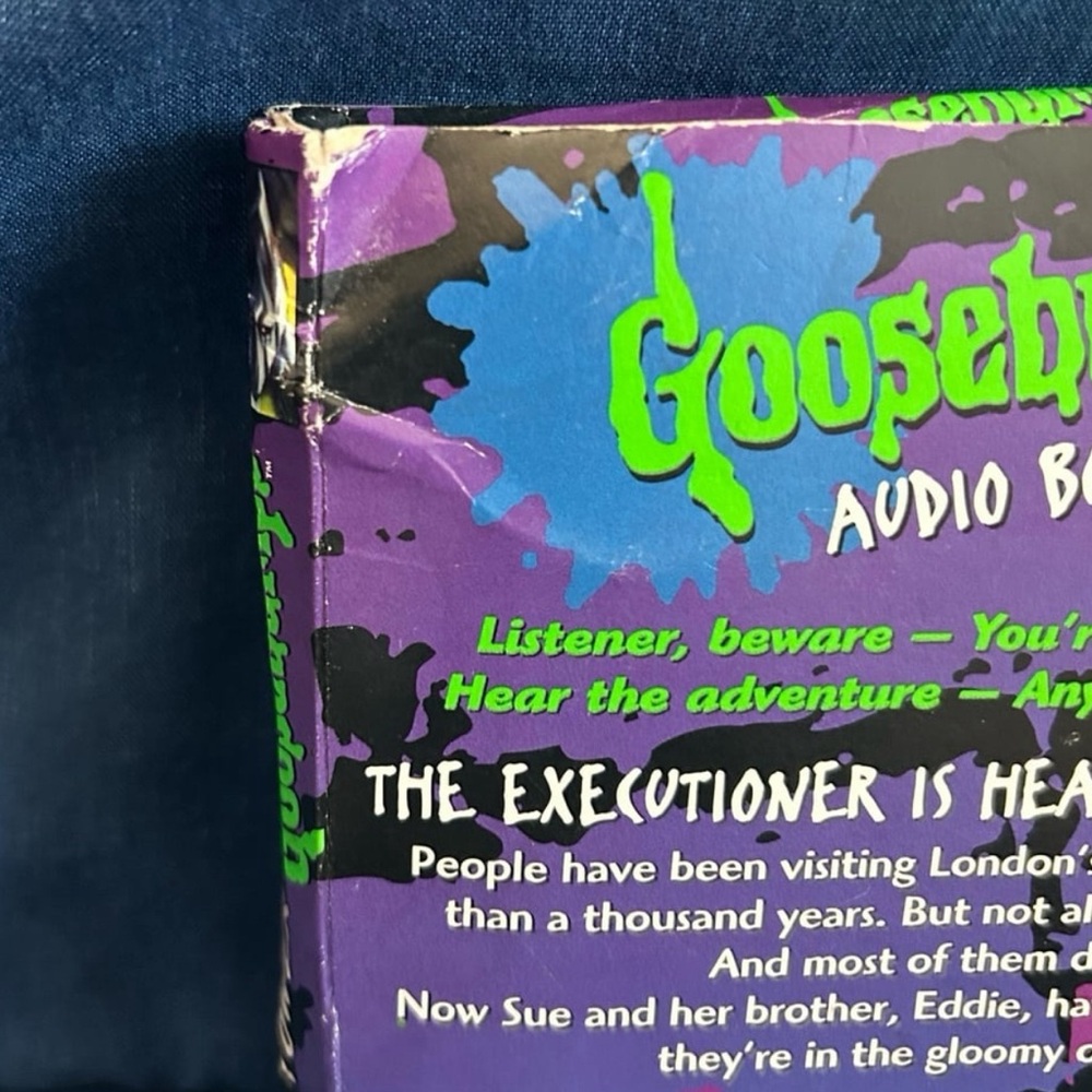 Goosebumps A Night in Terror Tower Audio Book Cassette by R.L. Stine - Picture 10 of 12